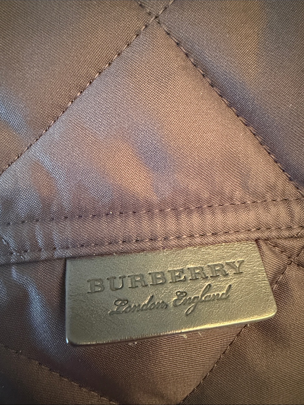 Burbey Quilted Women’s Jacket with Signature Check - Picture 8 of 10